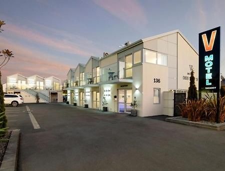 V Motel Christchurch Esterno foto
