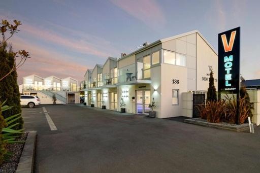 V Motel Christchurch Esterno foto